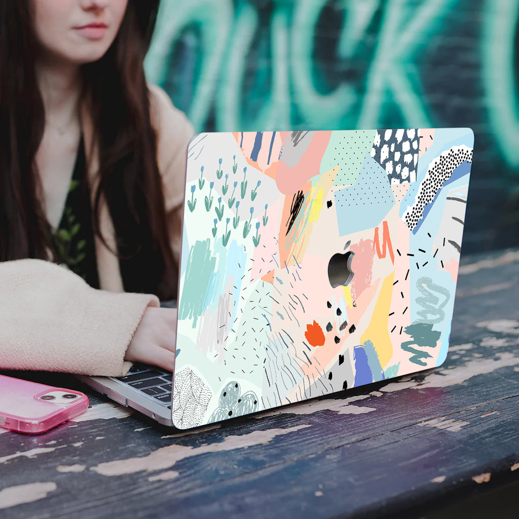 Abstract Graffiti Macbook Case
