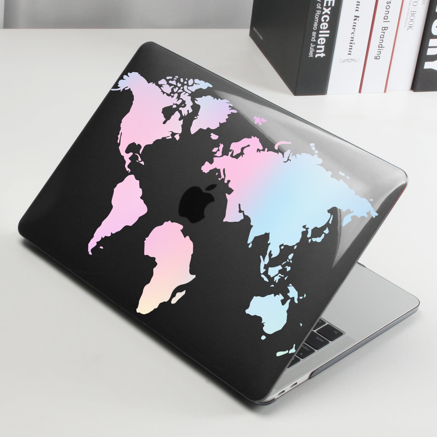 World map Macbook case