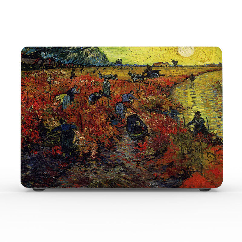 Van Gogh Works - ''Red Vineyard'' Macbook-Hülle