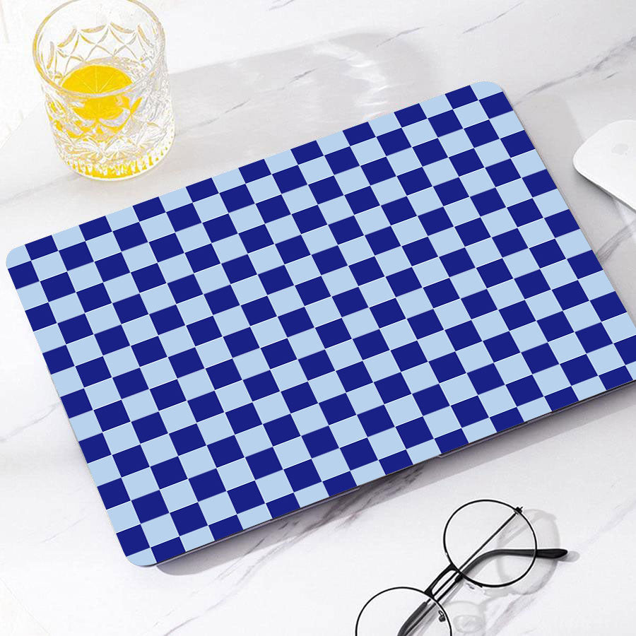 Blue Maze Macbook Case
