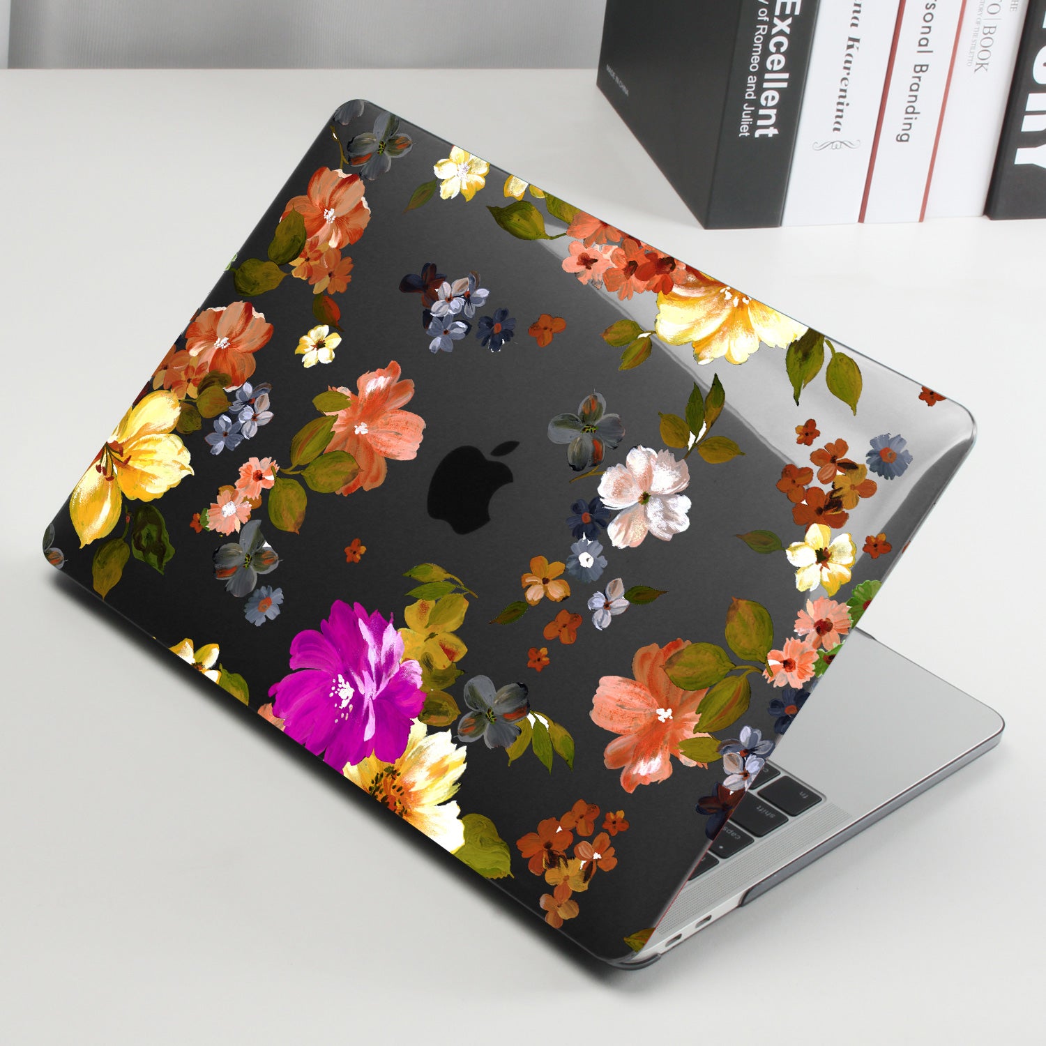 Delicate Flowers Macbook case