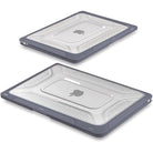 Macbook Case Heavy Duty Honeycomb Hard Shell - Gray