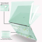 Transparent green  | Macbook case customizable