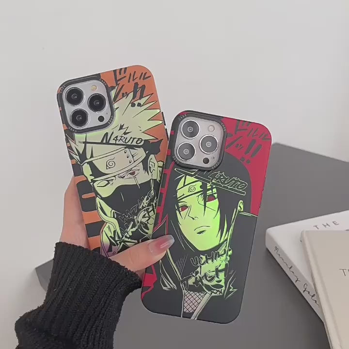 Anime Characters Hologram iPhone Case