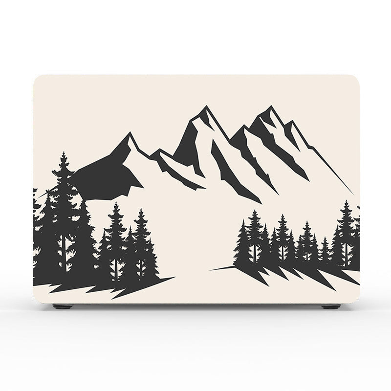 Vector Mountain Macbook Case