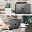 Crystal Black Gypsophila | Macbook case