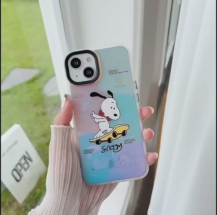 Cute Snoopy iPhone Case