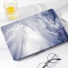 Smoke blue marble | Macbook case customizable