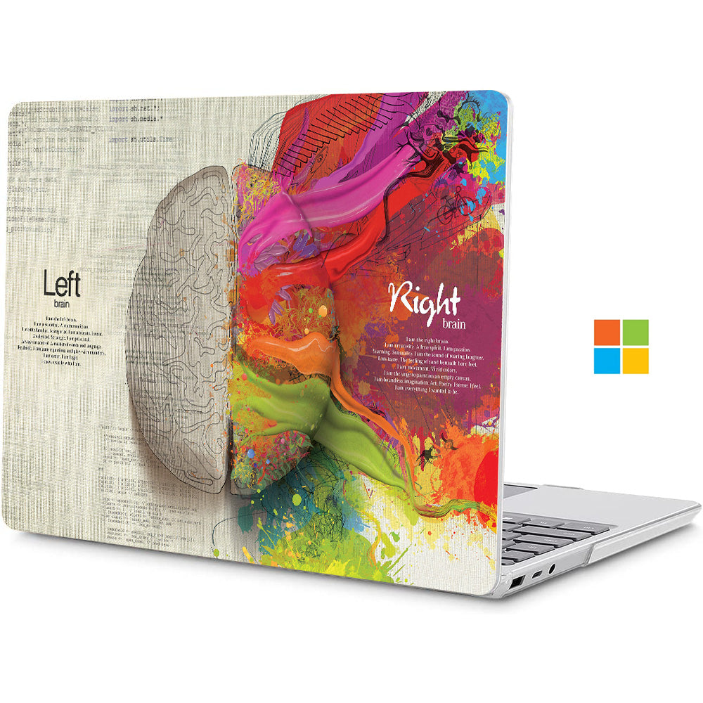Brain Art Microsoft Surface Laptop Case