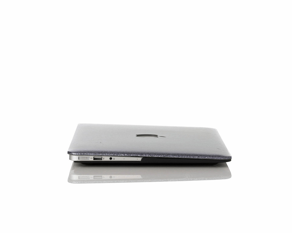 Glitter Dark Grey  | Macbook  case