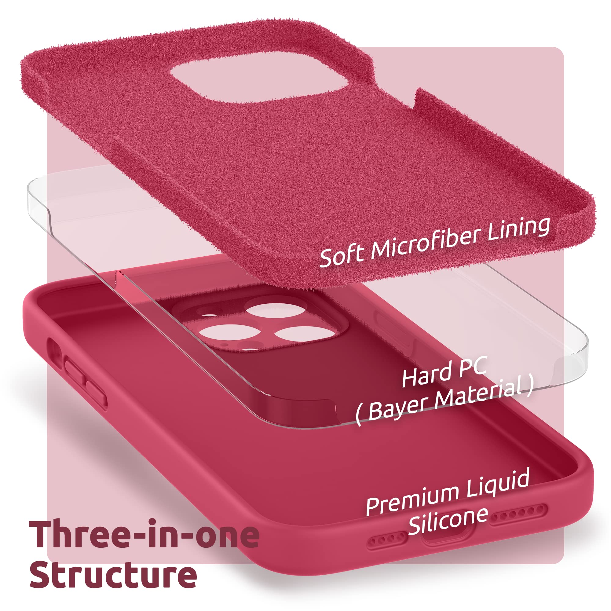 iPhone Case - Camellia Liquid Silicone