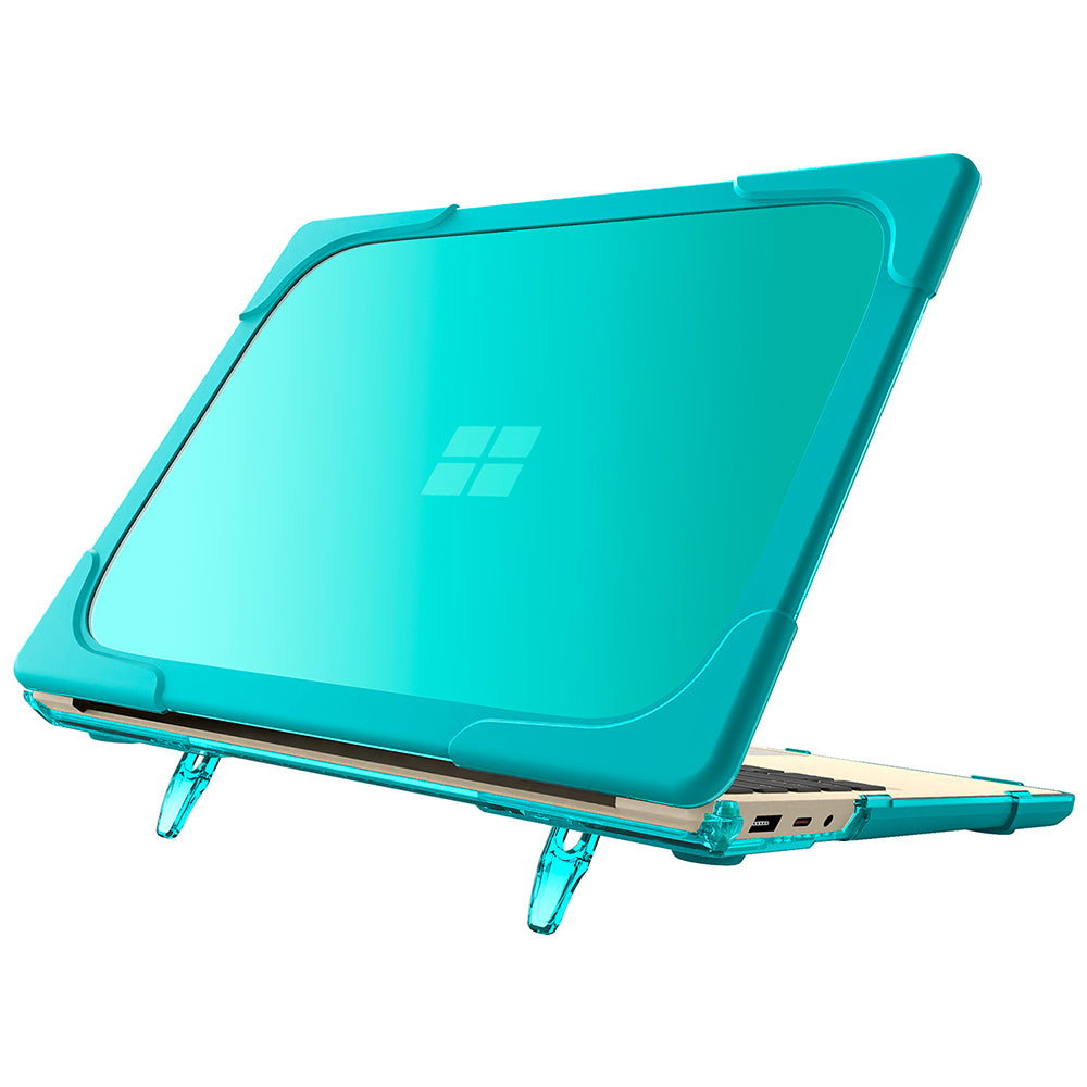 Heavy Shell with Foldable Kickstands Blue Microsoft Surface Laptop Case