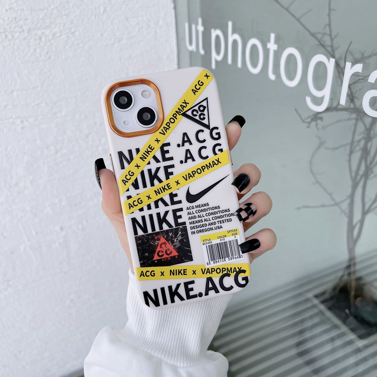 NIKE label iPhone Case