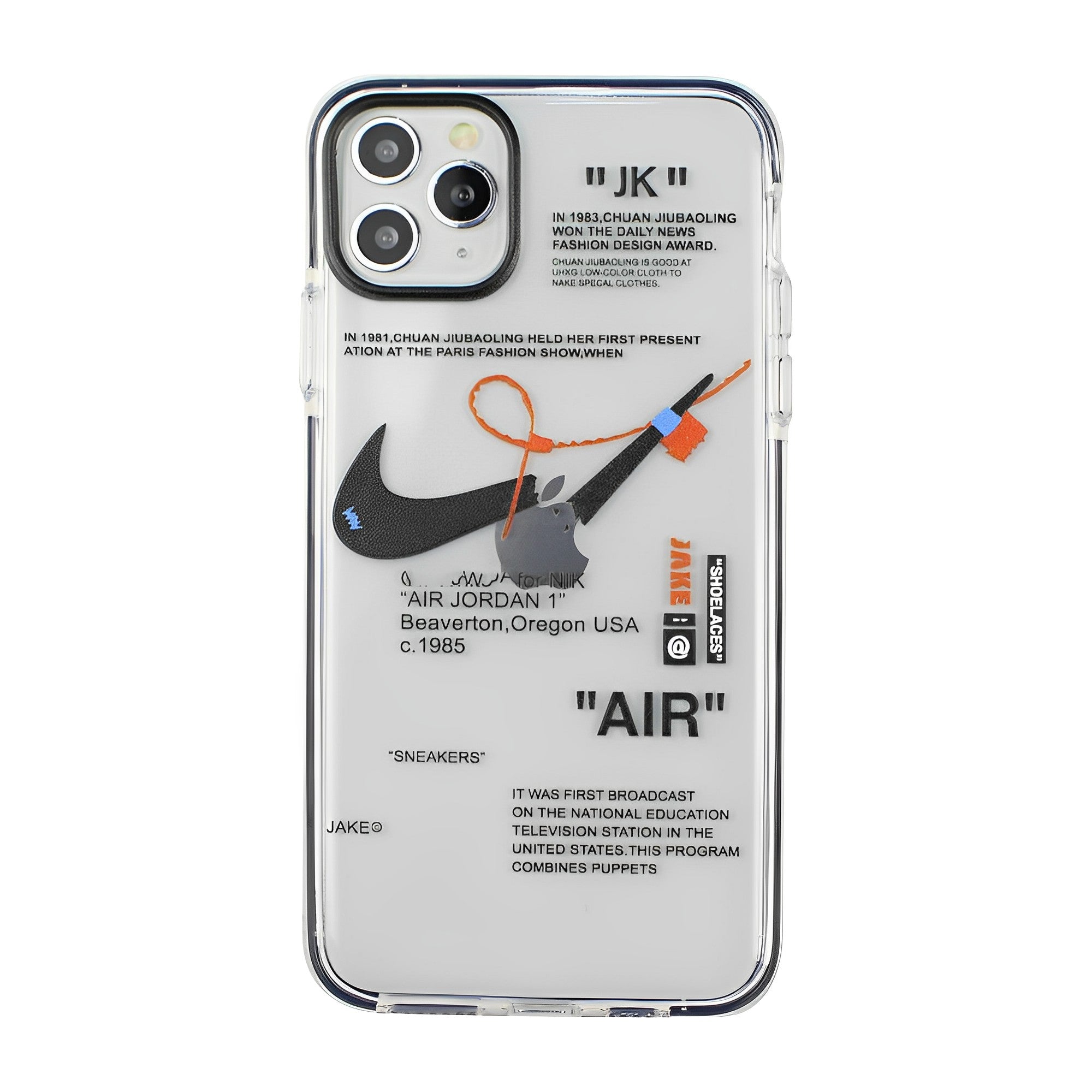 NIKE × Air Jordan 1× Tags iPhone Case