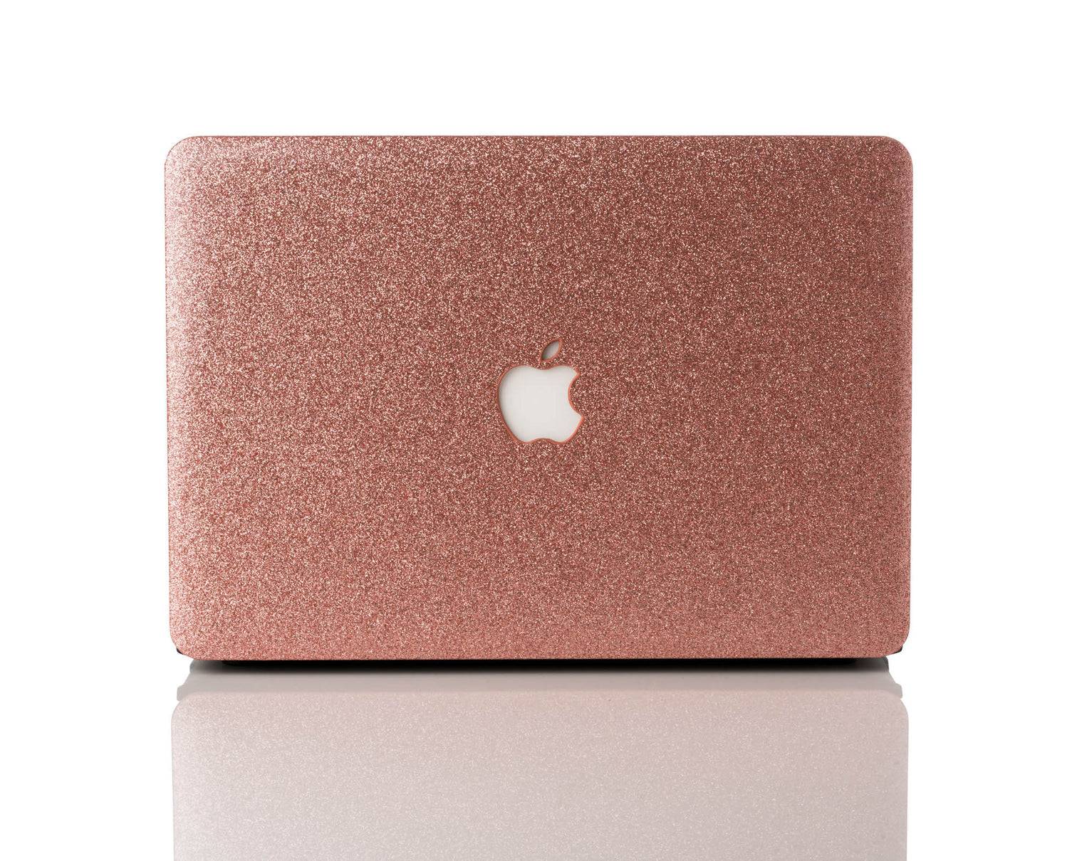 Macbook air  Pink macbook, Rose gold macbook, Glitter case