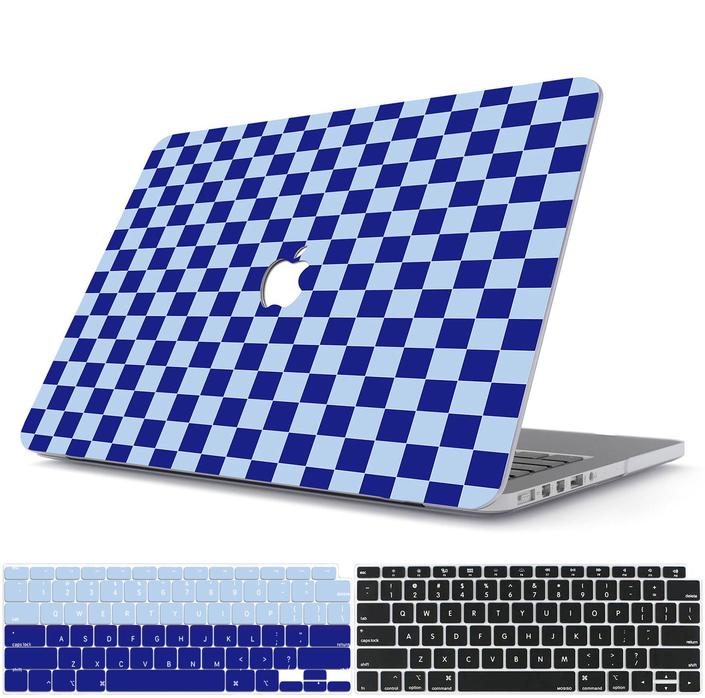Blue Maze Macbook Case
