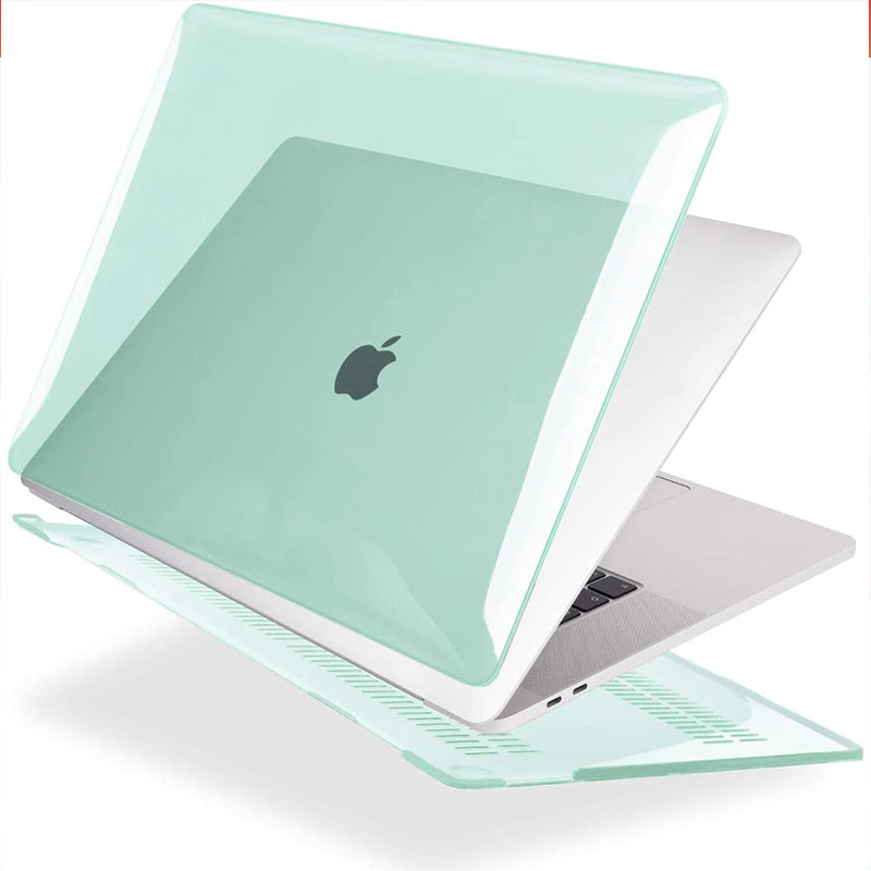 Transparent green  | Macbook case customizable