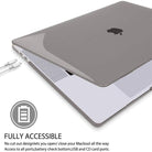 Transparent grey  | Macbook case customizable