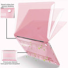 Transparent pink | Macbook case customizable