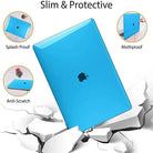 Transparent Sky Blue | Macbook case customizable