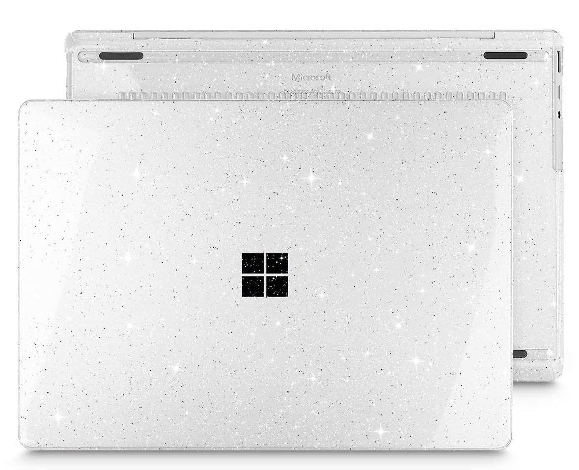 Transparent Glitter Microsoft Surface Laptop Case