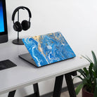 Blue River Marble | Macbook case customizable