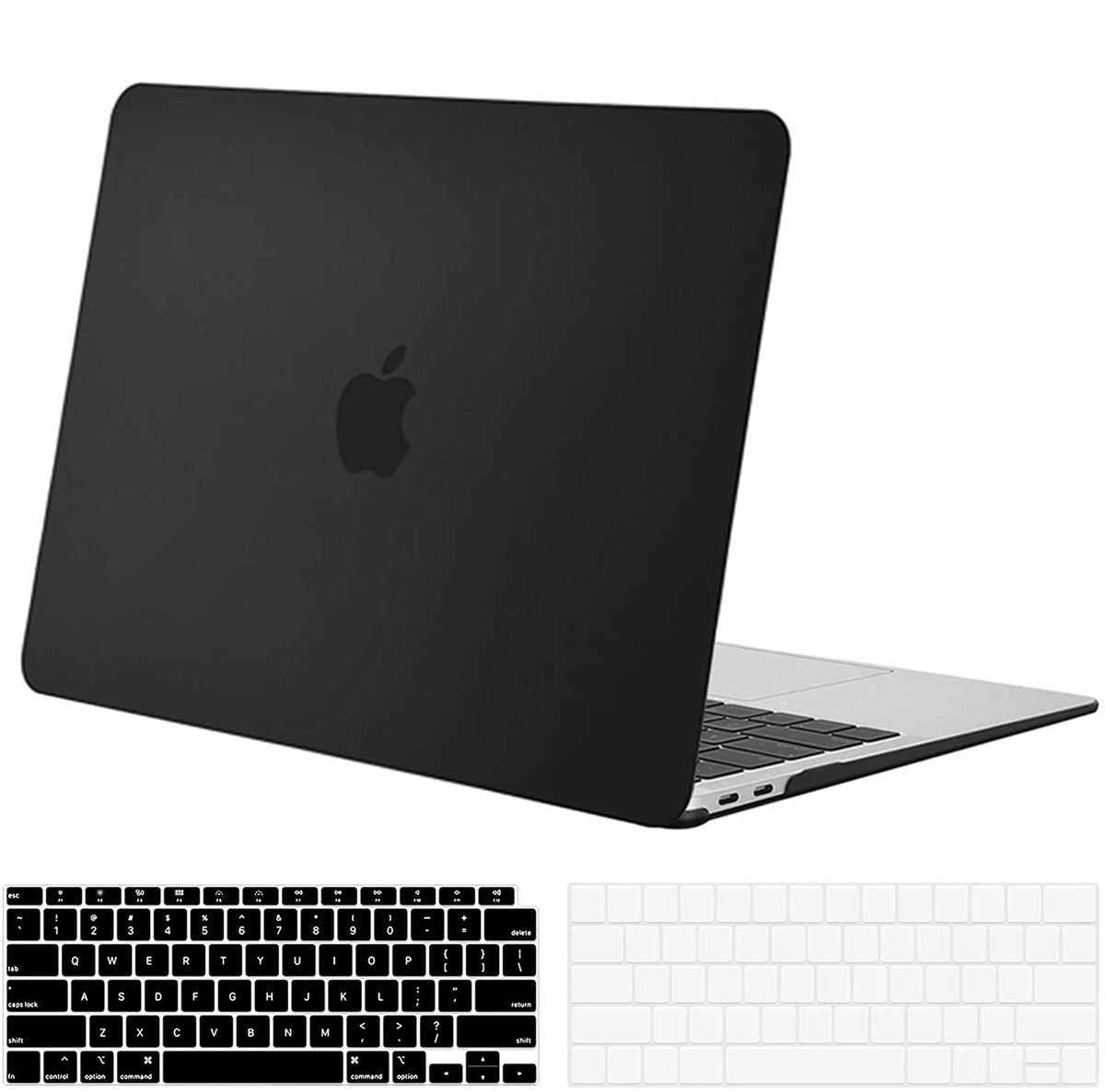 Matte Black Macbook case customizable BELKCASE