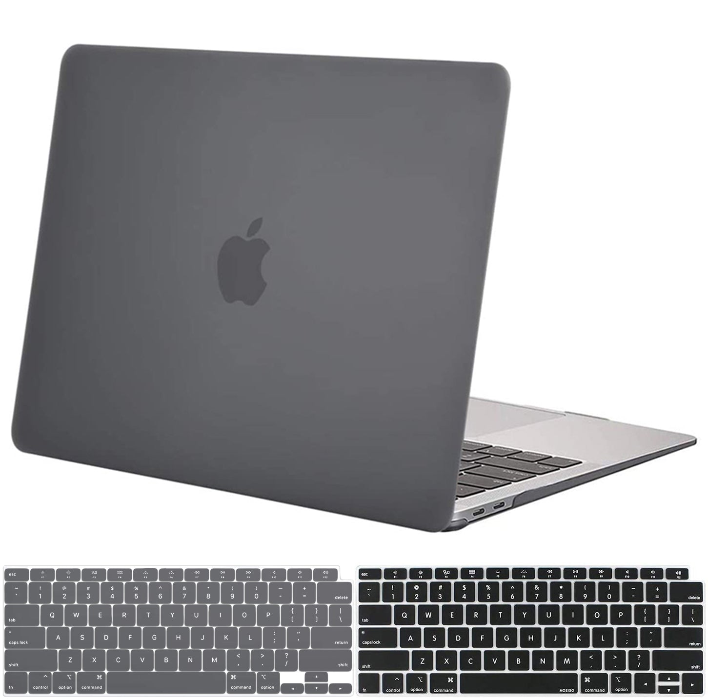 Frosted Grey Macbook case customizable