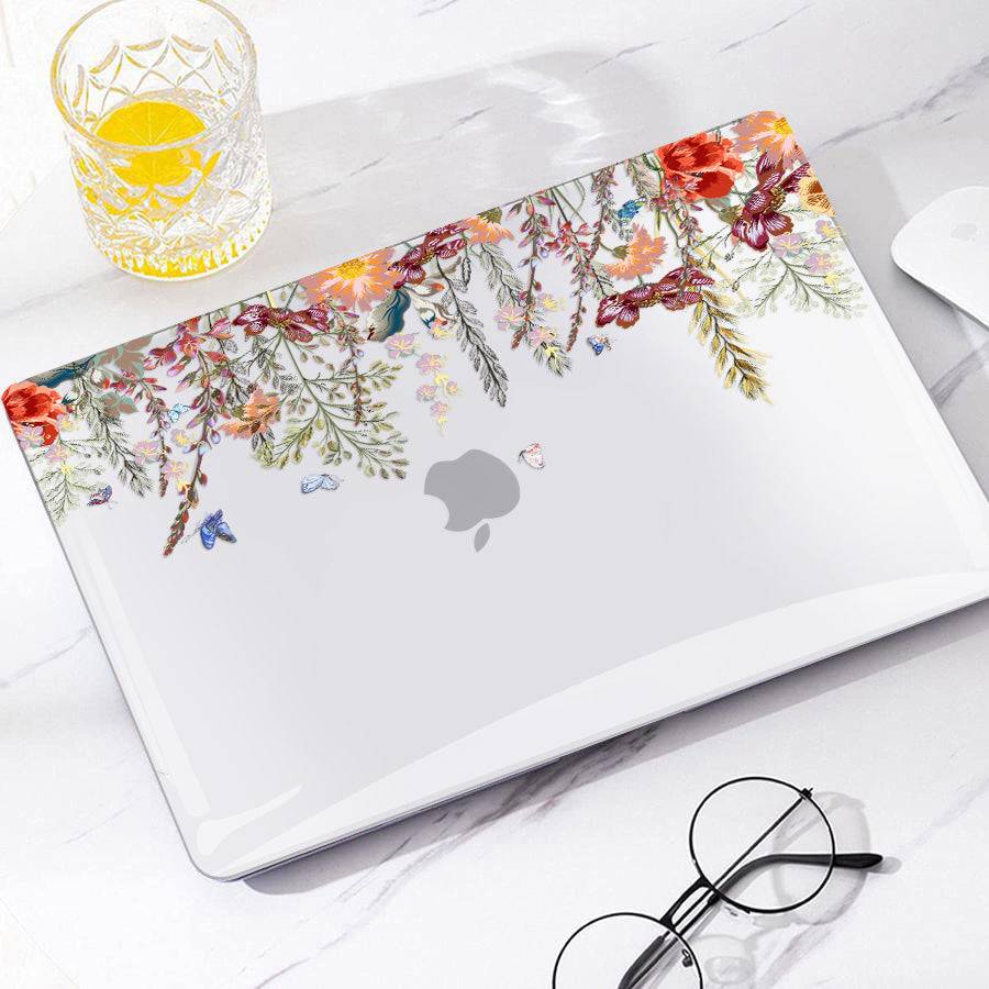 Butterfly In Flower | Macbook case