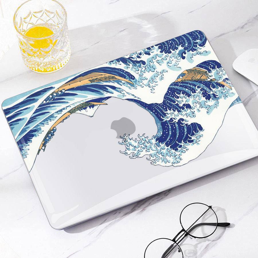 Sailing on the waves | Macbook case