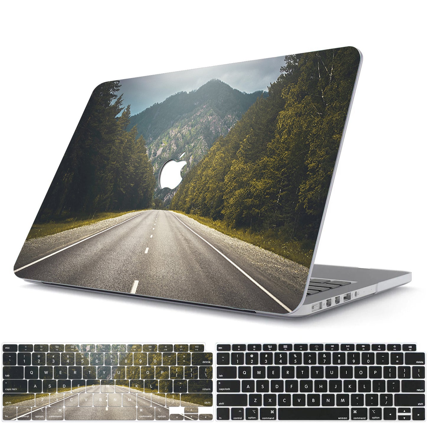 Forest Road Macbook Case