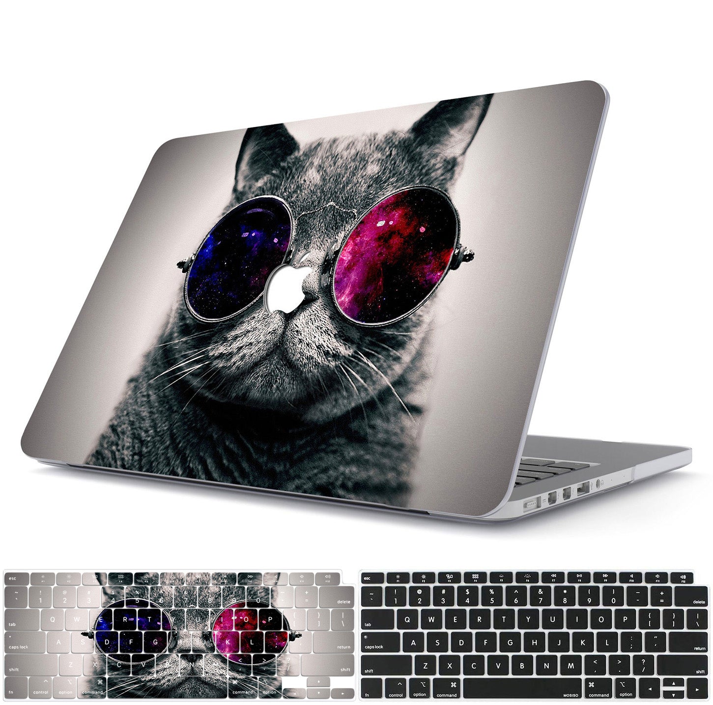 Cool Face Cat Macbook Case