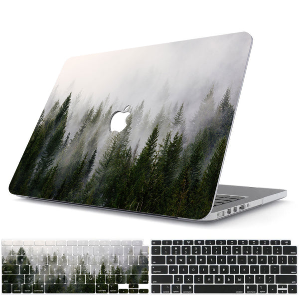 Jungle Fog Macbook Case