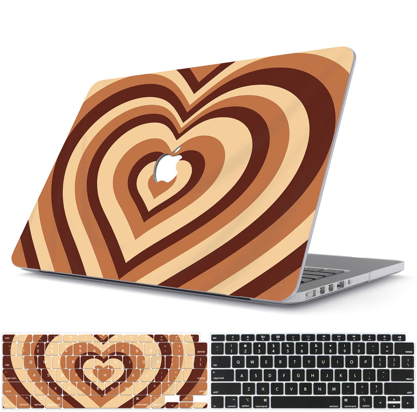 Brown Romance Macbook Case
