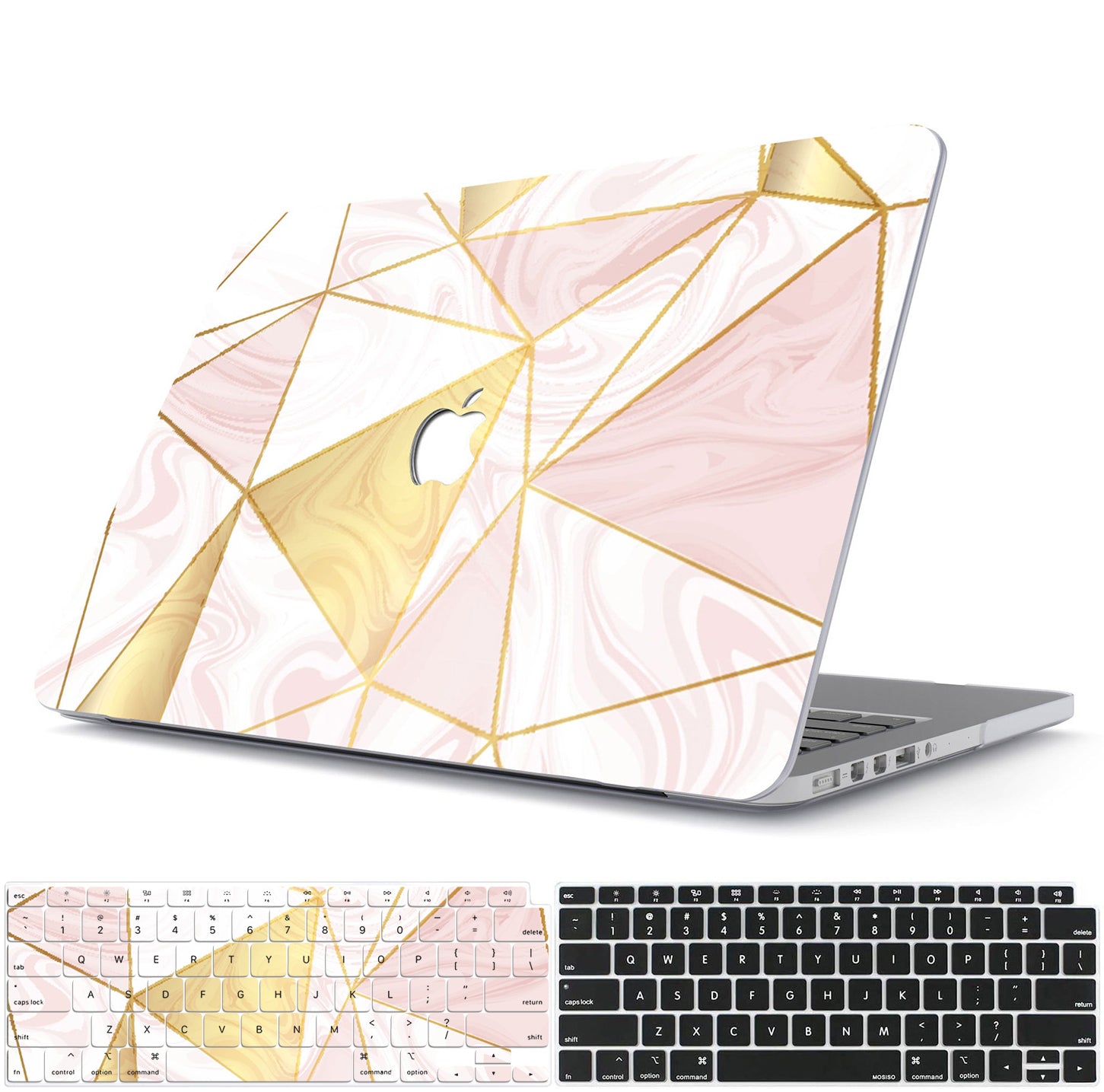 Golden Horn Marble  Macbook Case