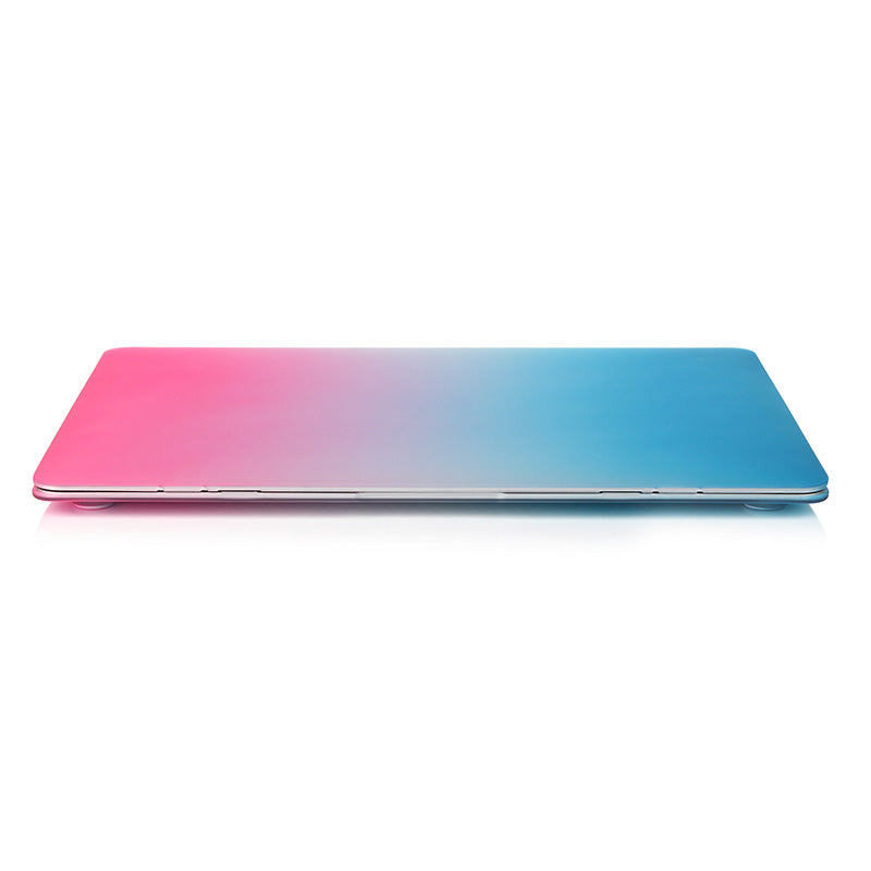 Red and blue gradient MacBook case